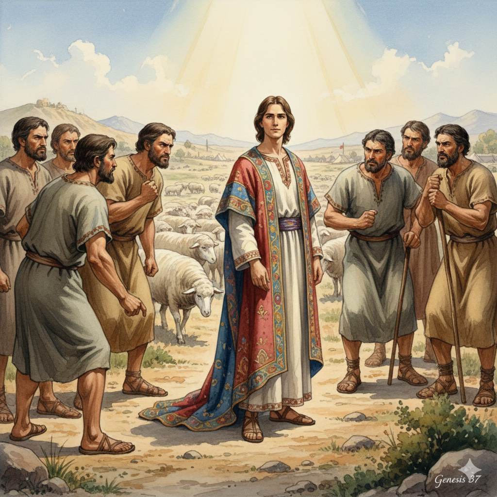 Joseph and the coat of many colors