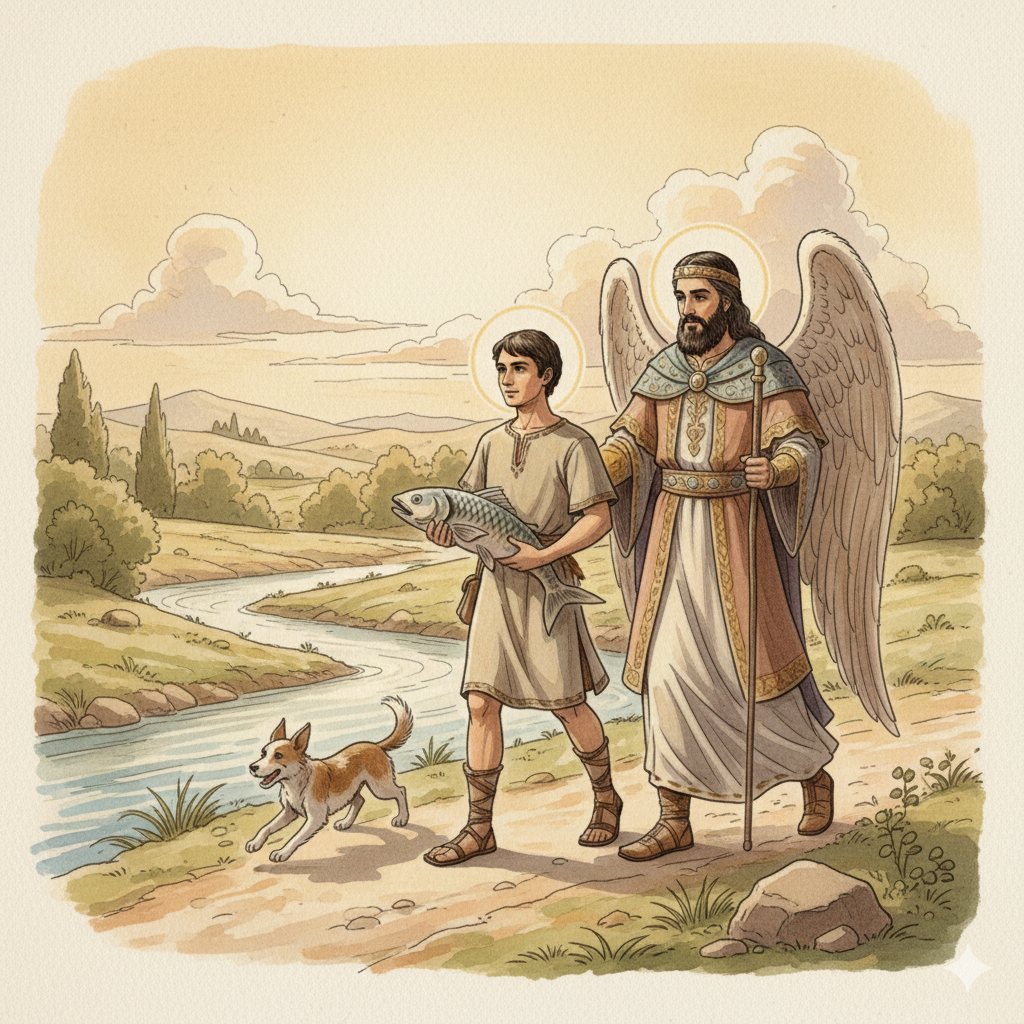 Tobies i l'àngel Rafael